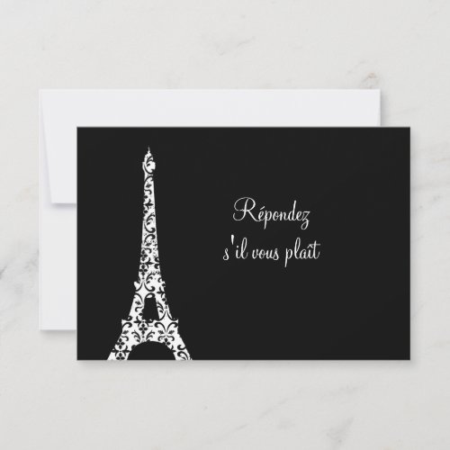 Tres Paris RSVP