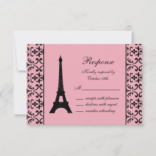 Tres Paris RSVP pink