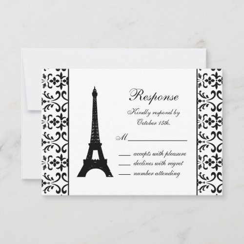 Tres Paris RSVP (white)