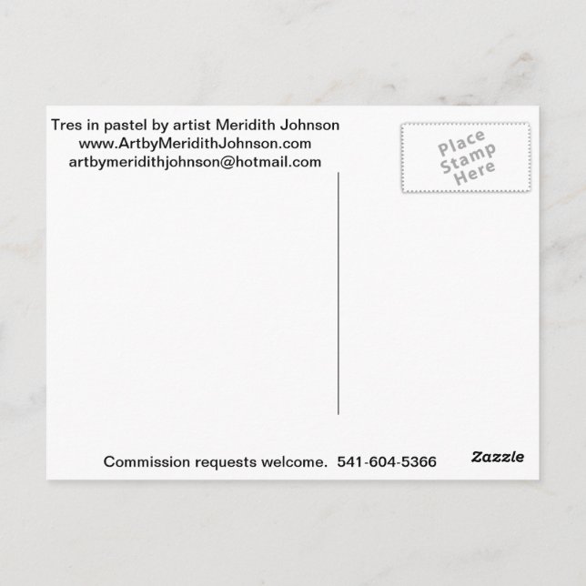 Tres postcard (Back)