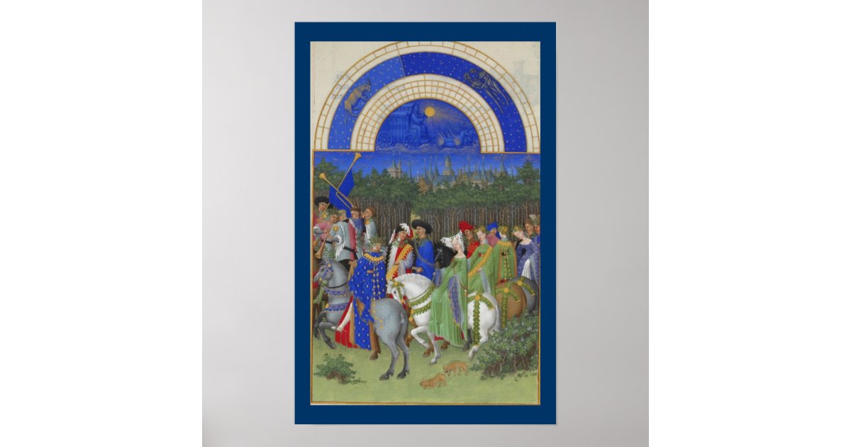 Très Riches Heures - May Poster | Zazzle