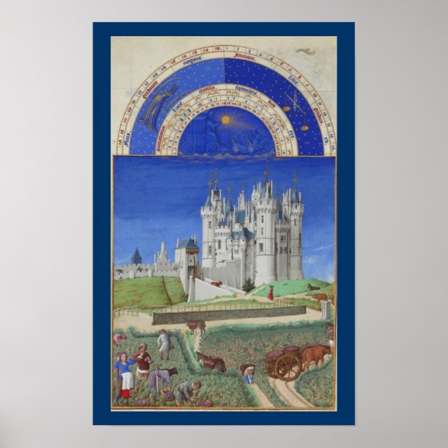 Très Riches Heures - September Poster (Front)