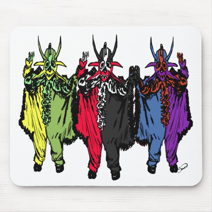 Tres Vejigantes Mousepad