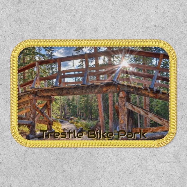 Trestle Bike Park Patch (Front)