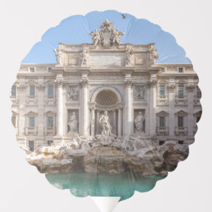 Trevi Fountain at early morning - Rome, Italy Balloon