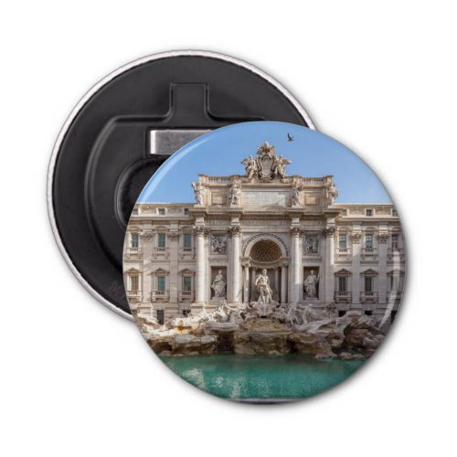 Trevi Fountain at early morning _ Rome Italy Bottle Opener