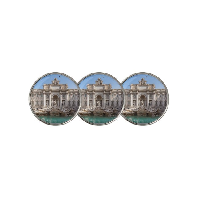 Trevi Fountain at early morning - Rome, Italy Golf Ball Marker (3 Up)