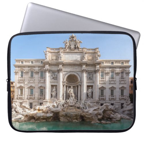 Trevi Fountain at early morning _ Rome Italy Laptop Sleeve