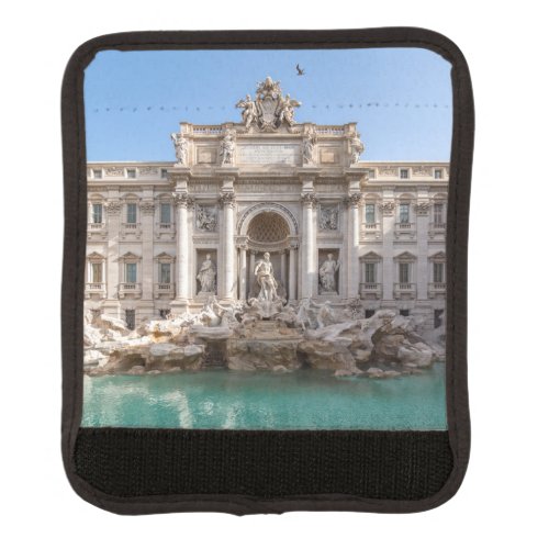 Trevi Fountain at early morning _ Rome Italy Luggage Handle Wrap