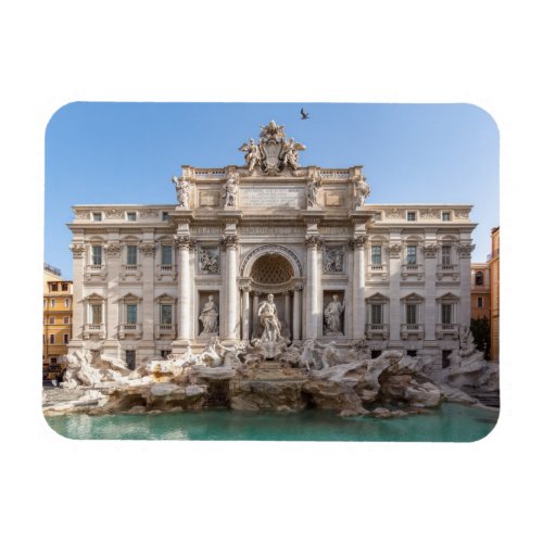 Trevi Fountain at early morning _ Rome Italy Magnet