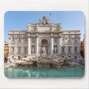 Trevi Fountain at early morning - Rome, Italy Mouse Pad