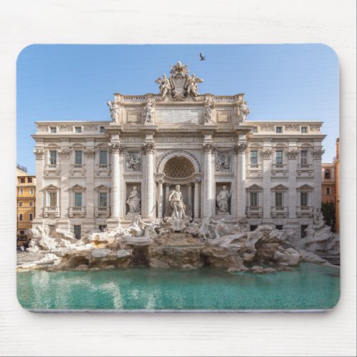 Trevi Fountain at early morning _ Rome Italy Mouse Pad