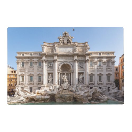 Trevi Fountain at early morning _ Rome Italy Placemat