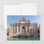 Trevi Fountain at early morning - Rome, Italy Postcard