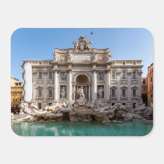 Trevi Fountain at early morning - Rome, Italy Seat Cushion (Front Horizontal)
