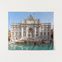 Trevi Fountain at early morning - Rome, Italy