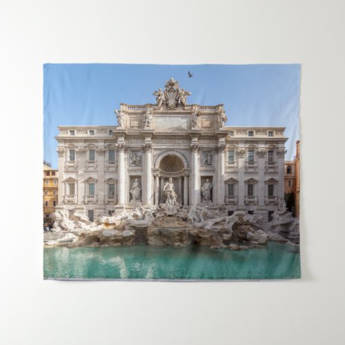 Trevi Fountain at early morning _ Rome Italy Tapestry