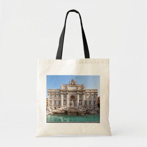 Trevi Fountain at early morning _ Rome Italy Tote Bag