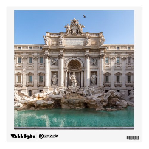 Trevi Fountain at early morning _ Rome Italy Wall Decal
