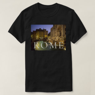 Trevi Fountain at Night Rome, Lazio, Italy T-Shirt