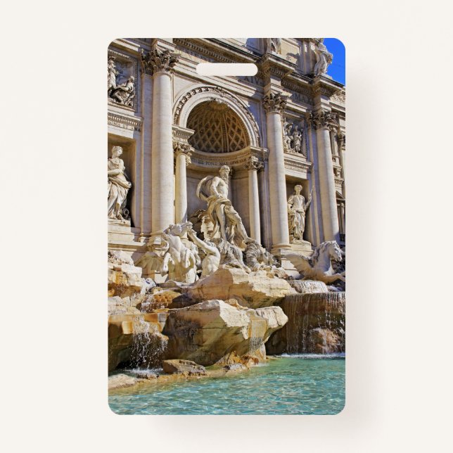 Trevi fountain badge (Front)