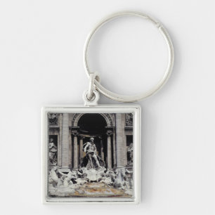 Trevi Fountain, built 1732-62 Keychain