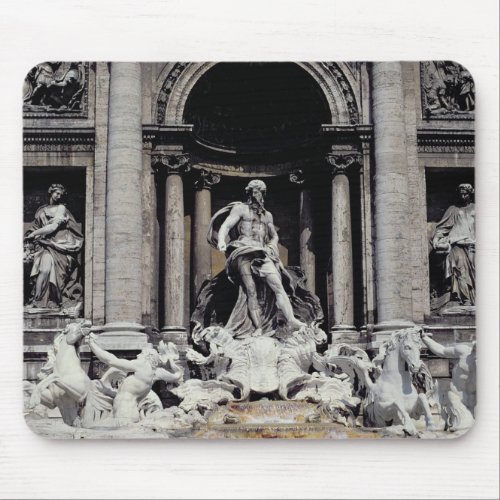 Trevi Fountain built 1732_62 Mouse Pad