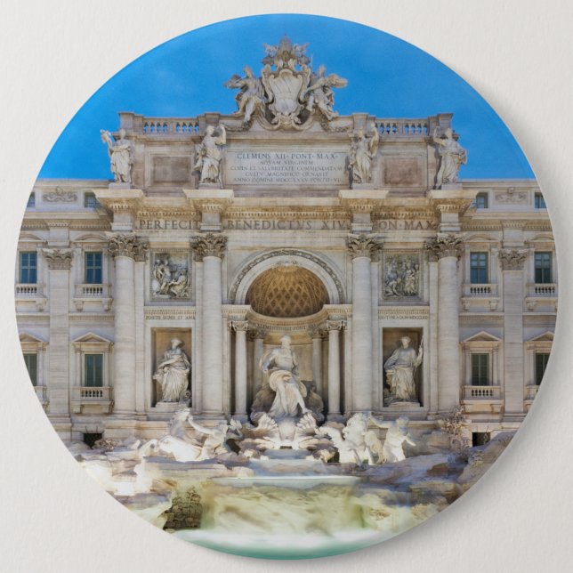 Trevi fountain button (Front)