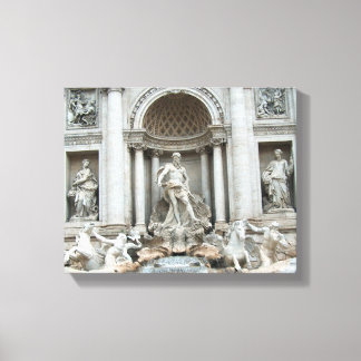 Trevi Fountain Canvas Print