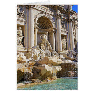 Trevi fountain cards