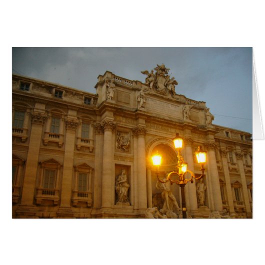 trevi fountain cards (Front Horizontal)