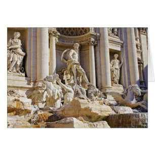 Trevi fountain cards