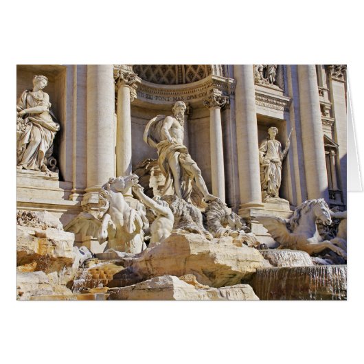 Trevi fountain cards (Front Horizontal)