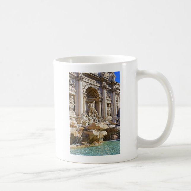 Trevi fountain coffee mug (Right)