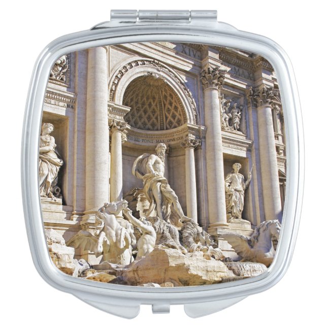 Trevi fountain compact mirror (Front)