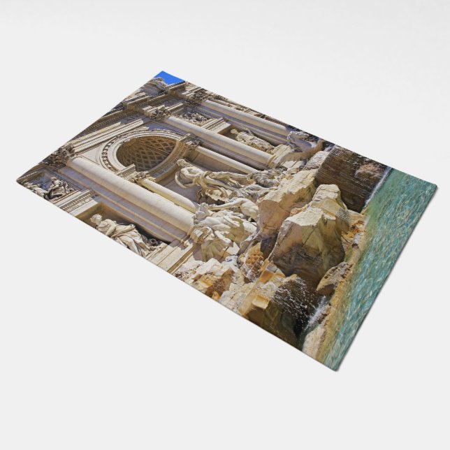Trevi fountain doormat (Angled)