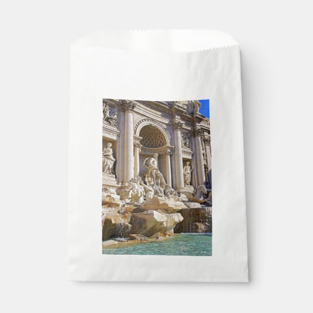Trevi fountain favor bag (Front)