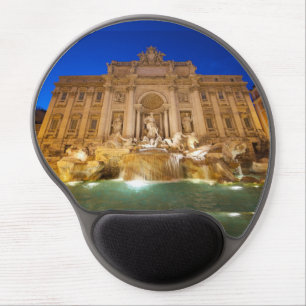 Trevi Fountain Gel Mouse Pad