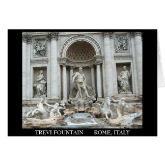 Trevi Fountain in Rome, Italy Cards