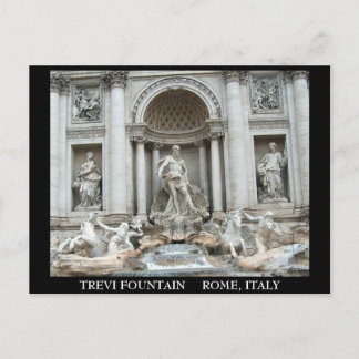 Trevi Fountain in Rome, Italy Postcard