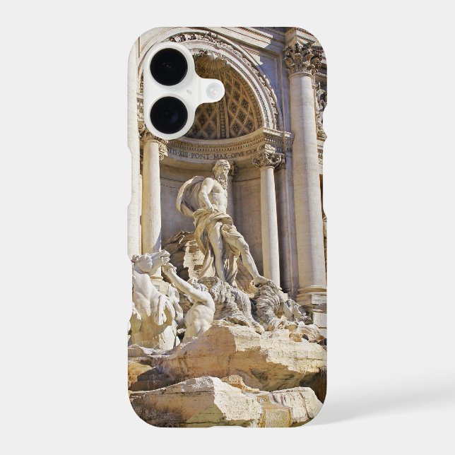 Trevi fountain iPhone case (Back)