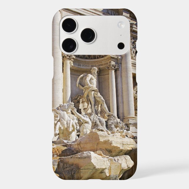 Trevi fountain iPhone case (Back)