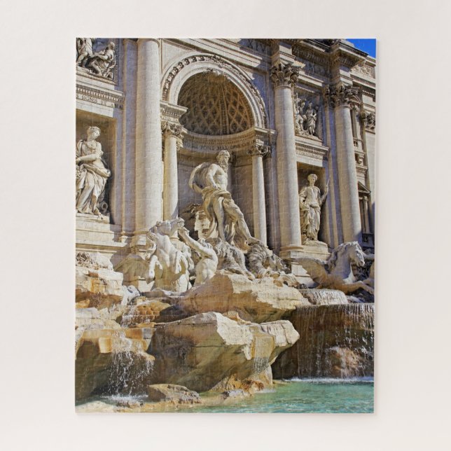 Trevi fountain jigsaw puzzle (Vertical)