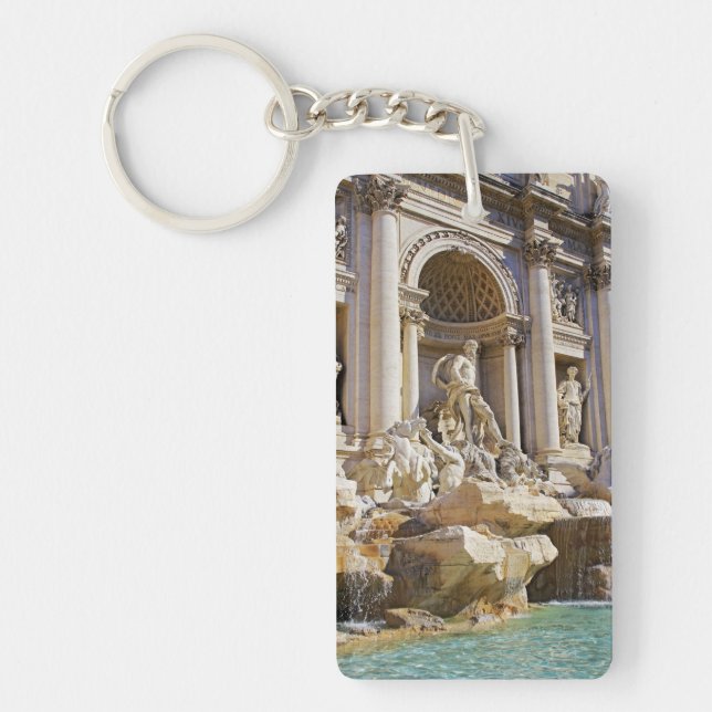 Trevi fountain keychain (Front)