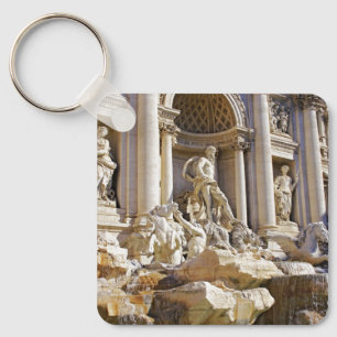 Trevi fountain keychain