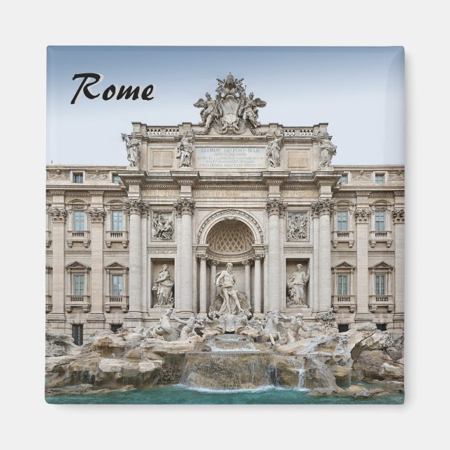 Trevi Fountain Magnet (Front)