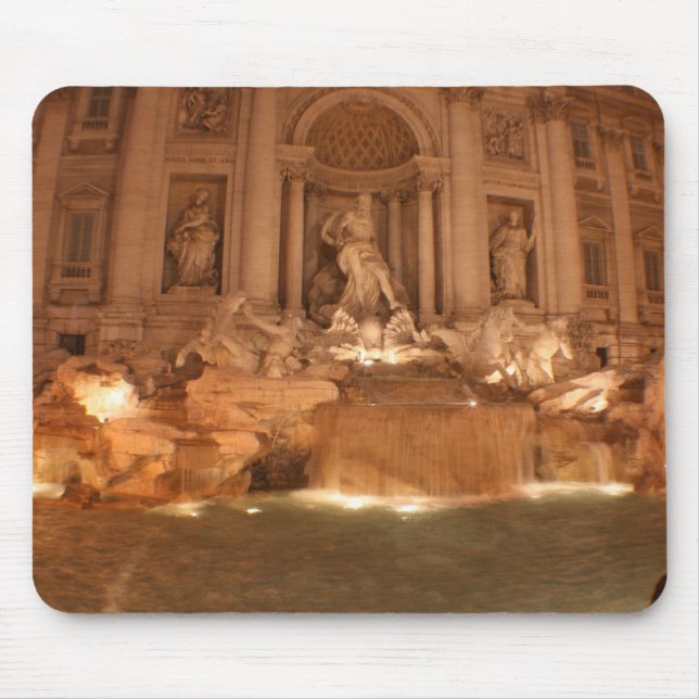 Trevi Fountain Mouse Pad (Front)