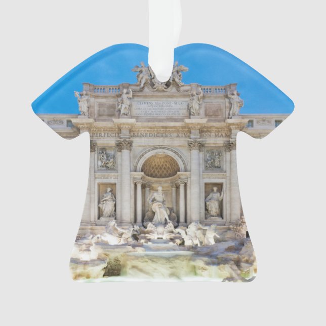 Trevi fountain ornament (Front)