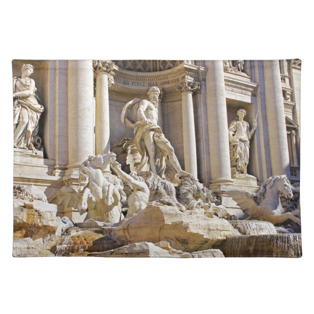 Trevi fountain placemat (Front)