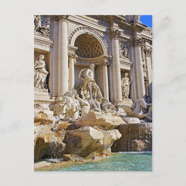Trevi fountain postcard (Front)